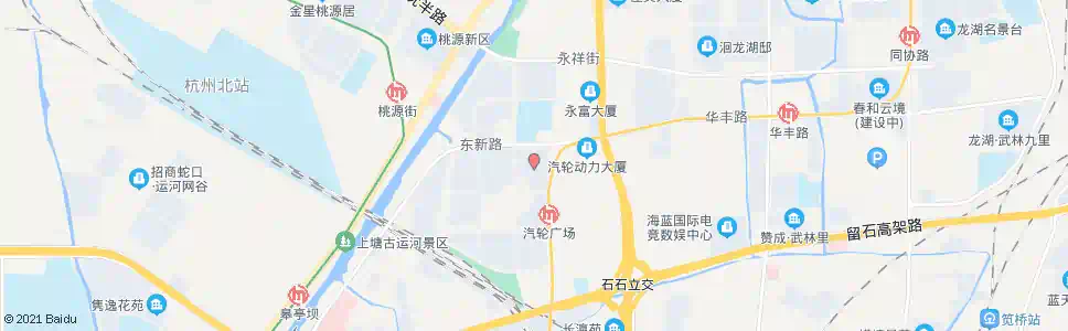 杭州北景竹邻苑_公交站地图_杭州公交_妙搜公交查询2025