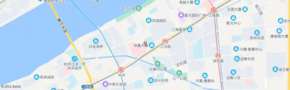 杭州江虹路新月路口_公交站地图_杭州公交_妙搜公交查询2025