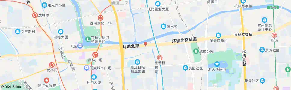 杭州艮山门_公交站地图_杭州公交_妙搜公交查询2025