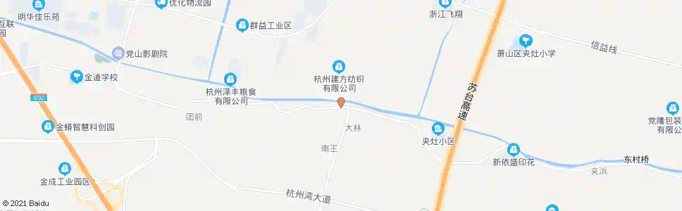 杭州光明村_公交站地图_杭州公交_妙搜公交查询2025