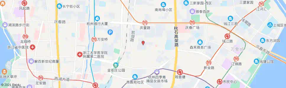 杭州采荷新村_公交站地图_杭州公交_妙搜公交查询2025