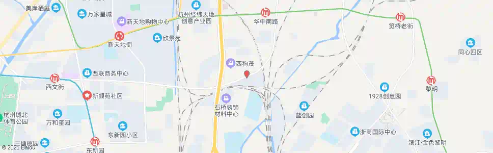 杭州汇丰里_公交站地图_杭州公交_妙搜公交查询2025