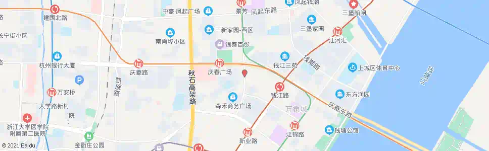 杭州新塘路杭海路口_公交站地图_杭州公交_妙搜公交查询2025