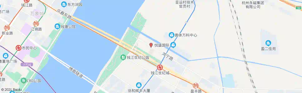 杭州鸿宁路公交站_公交站地图_杭州公交_妙搜公交查询2025