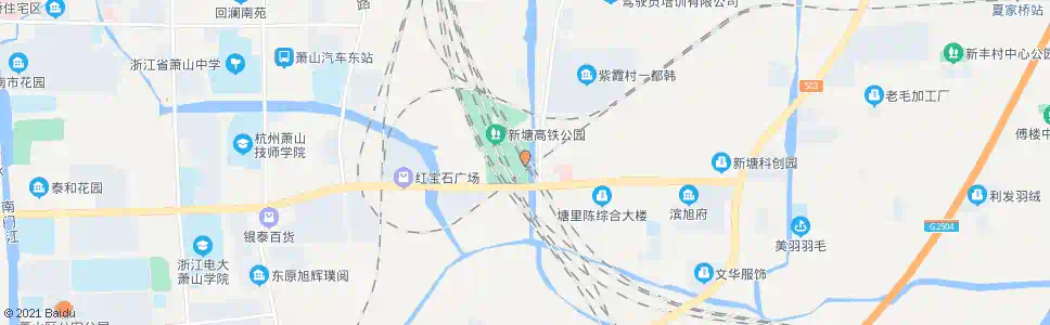 杭州一都孙_公交站地图_杭州公交_妙搜公交查询2025