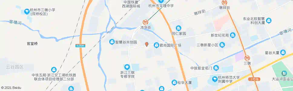 杭州西陈村_公交站地图_杭州公交_妙搜公交查询2025