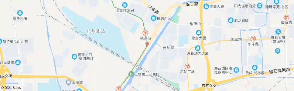 杭州袁家村_公交站地图_杭州公交_妙搜公交查询2025