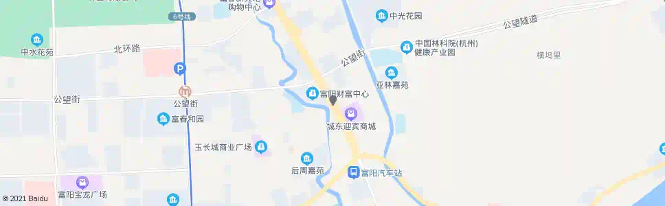 杭州富春六小_公交站地图_杭州公交_妙搜公交查询2025