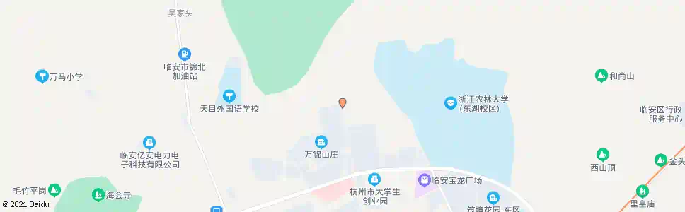 杭州吴越人家西门_公交站地图_杭州公交_妙搜公交查询2025