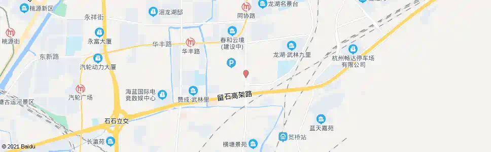 杭州同协村西_公交站地图_杭州公交_妙搜公交查询2025
