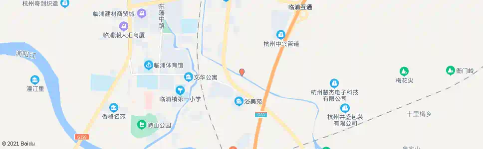 杭州木汀徐_公交站地图_杭州公交_妙搜公交查询2025