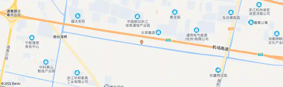 杭州盛中村_公交站地图_杭州公交_妙搜公交查询2025