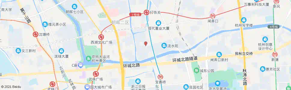 杭州建北桥_公交站地图_杭州公交_妙搜公交查询2025