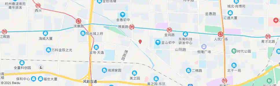 杭州萧杭路公交站_公交站地图_杭州公交_妙搜公交查询2025