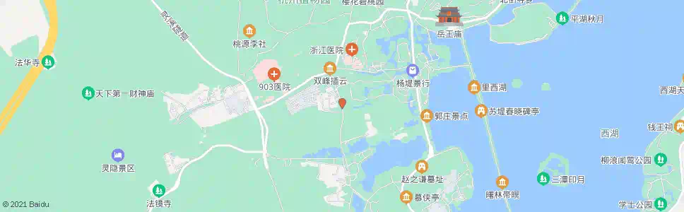 杭州黄泥岭_公交站地图_杭州公交_妙搜公交查询2025