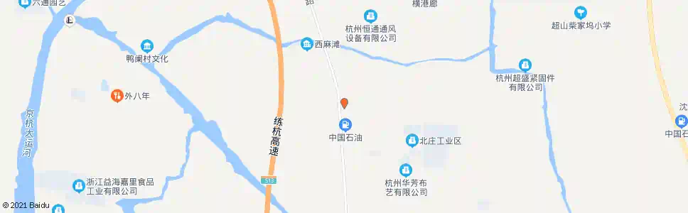 杭州杨家塘_公交站地图_杭州公交_妙搜公交查询2025