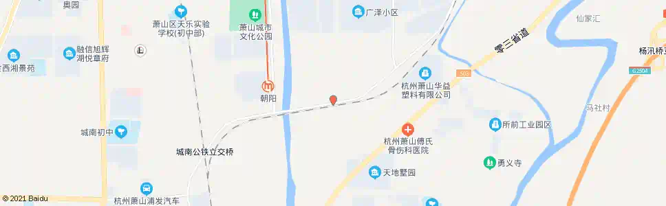 杭州墩郎张_公交站地图_杭州公交_妙搜公交查询2025