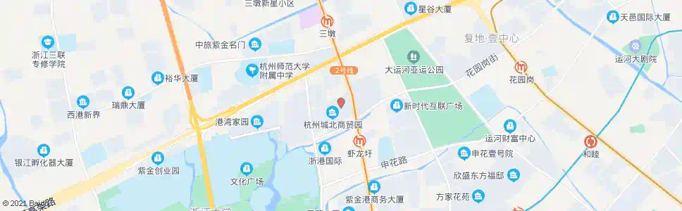杭州华东陶瓷建材市场_公交站地图_杭州公交_妙搜公交查询2025