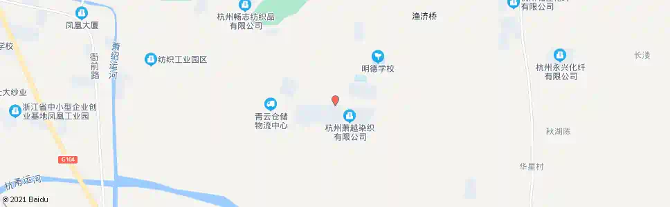 杭州萧越热电_公交站地图_杭州公交_妙搜公交查询2025