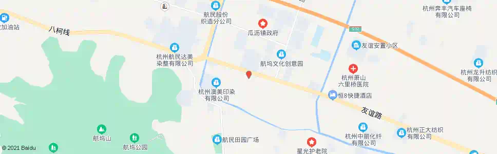 杭州商贸街友谊路口_公交站地图_杭州公交_妙搜公交查询2025