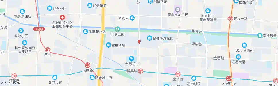 杭州博奥路金惠路口_公交站地图_杭州公交_妙搜公交查询2025