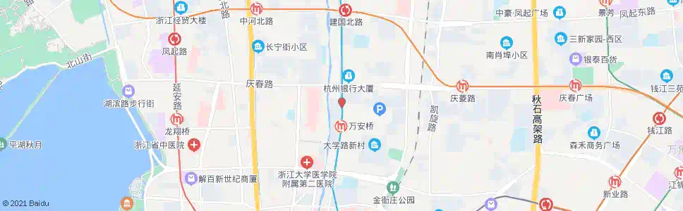 杭州菜市桥_公交站地图_杭州公交_妙搜公交查询2025