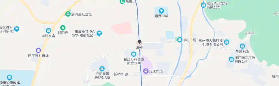 杭州高桥东路口_公交站地图_杭州公交_妙搜公交查询2025