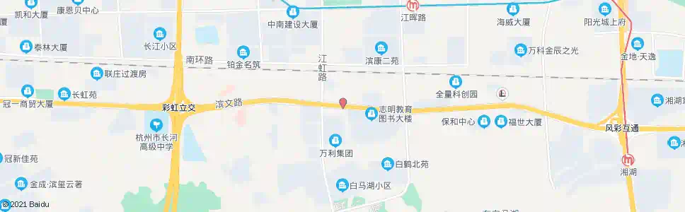 杭州张家西_公交站地图_杭州公交_妙搜公交查询2025