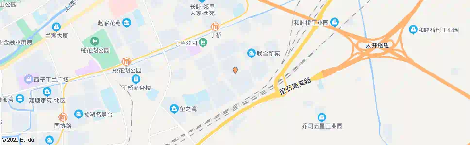 杭州环丁路长虹路南口_公交站地图_杭州公交_妙搜公交查询2025