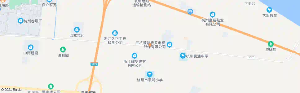 杭州村口_公交站地图_杭州公交_妙搜公交查询2025
