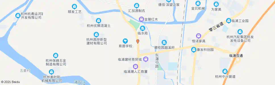 杭州柏山陈_公交站地图_杭州公交_妙搜公交查询2025