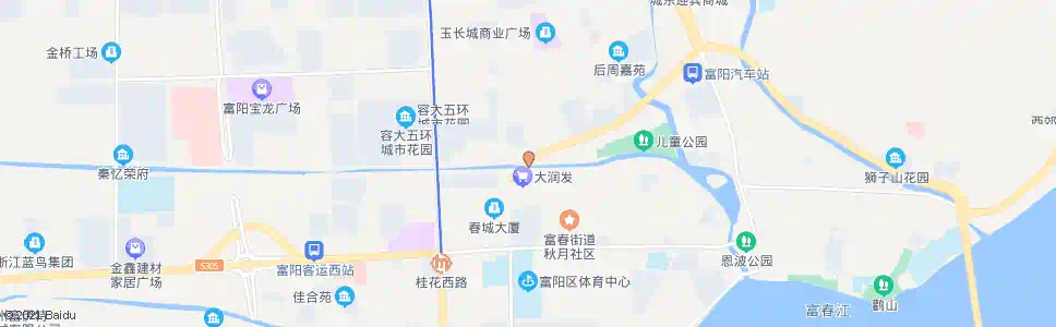 杭州凤凰桥_公交站地图_杭州公交_妙搜公交查询2025