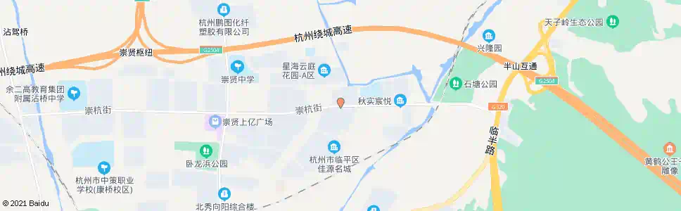杭州陆家桥_公交站地图_杭州公交_妙搜公交查询2025