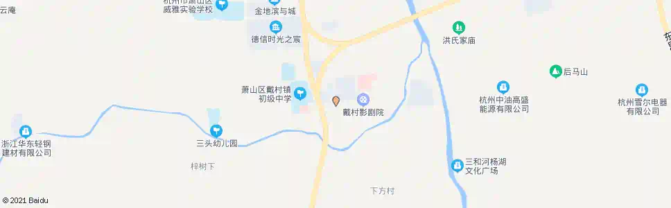 杭州新甸桥口_公交站地图_杭州公交_妙搜公交查询2025
