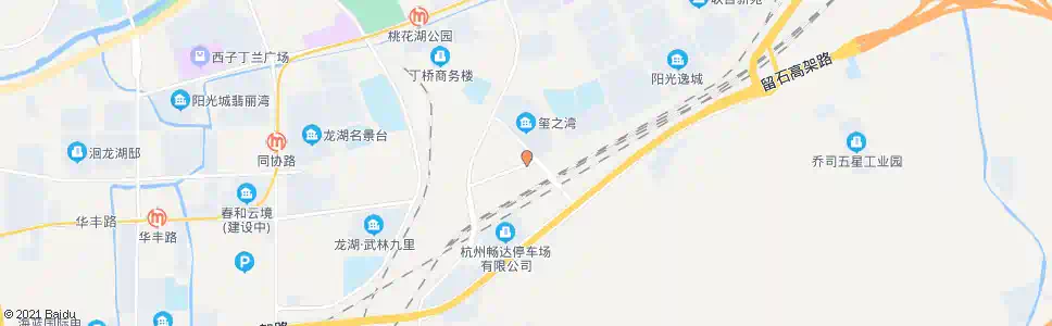 杭州平家角东_公交站地图_杭州公交_妙搜公交查询2025