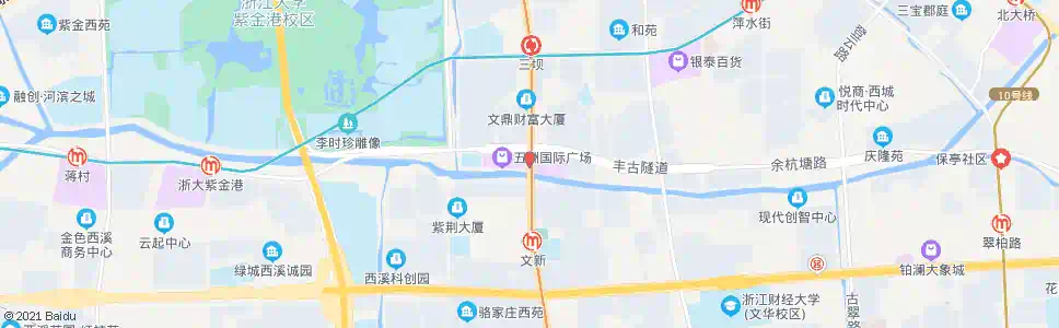 杭州杭三大桥_公交站地图_杭州公交_妙搜公交查询2025