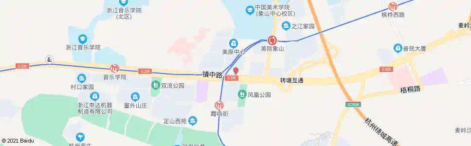 杭州转塘_公交站地图_杭州公交_妙搜公交查询2025