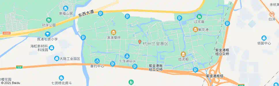 杭州后村_公交站地图_杭州公交_妙搜公交查询2025
