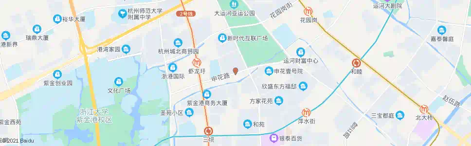 杭州西城年华_公交站地图_杭州公交_妙搜公交查询2025