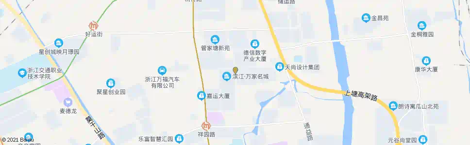 杭州东吴家厍_公交站地图_杭州公交_妙搜公交查询2025