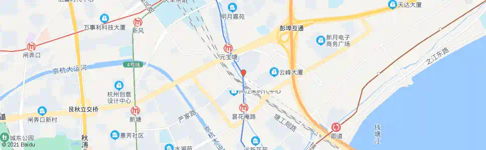 杭州云峰家园北_公交站地图_杭州公交_妙搜公交查询2025