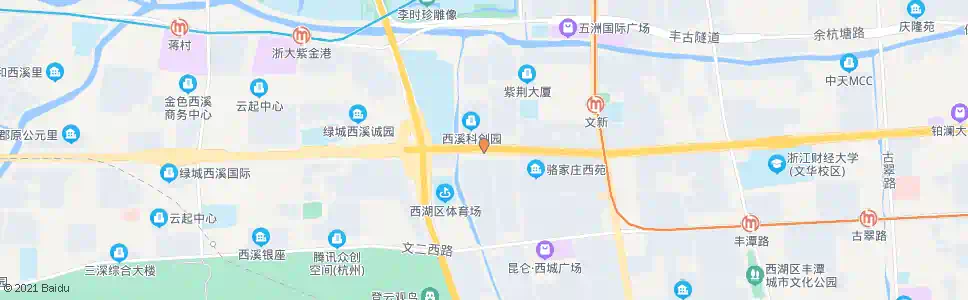 杭州蒋村公交中心站_公交站地图_杭州公交_妙搜公交查询2025