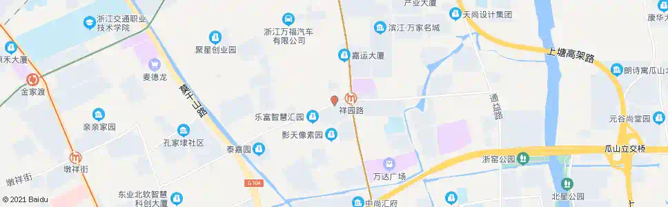 杭州祥园路杭行路口_公交站地图_杭州公交_妙搜公交查询2025