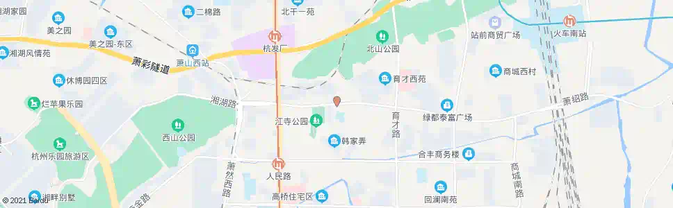 杭州萧绍路公交站_公交站地图_杭州公交_妙搜公交查询2025