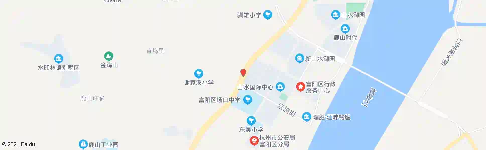 杭州场口中学_公交站地图_杭州公交_妙搜公交查询2025