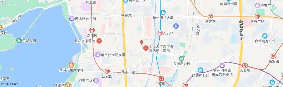 杭州马市街_公交站地图_杭州公交_妙搜公交查询2025