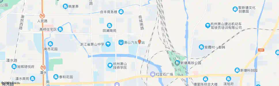 杭州虎山初中_公交站地图_杭州公交_妙搜公交查询2025
