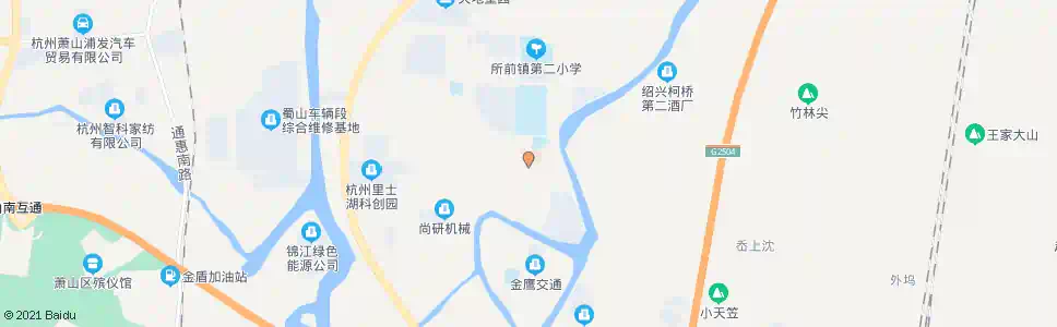 杭州里士湖_公交站地图_杭州公交_妙搜公交查询2025