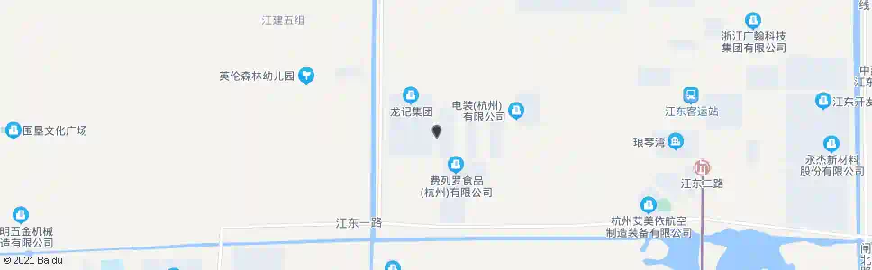 杭州青西四路江东二路口_公交站地图_杭州公交_妙搜公交查询2025