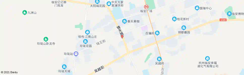 杭州绿岛花园_公交站地图_杭州公交_妙搜公交查询2025
